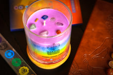 Load image into Gallery viewer, Chakra Crystal Candle
