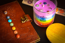 Load image into Gallery viewer, Chakra Crystal Candle