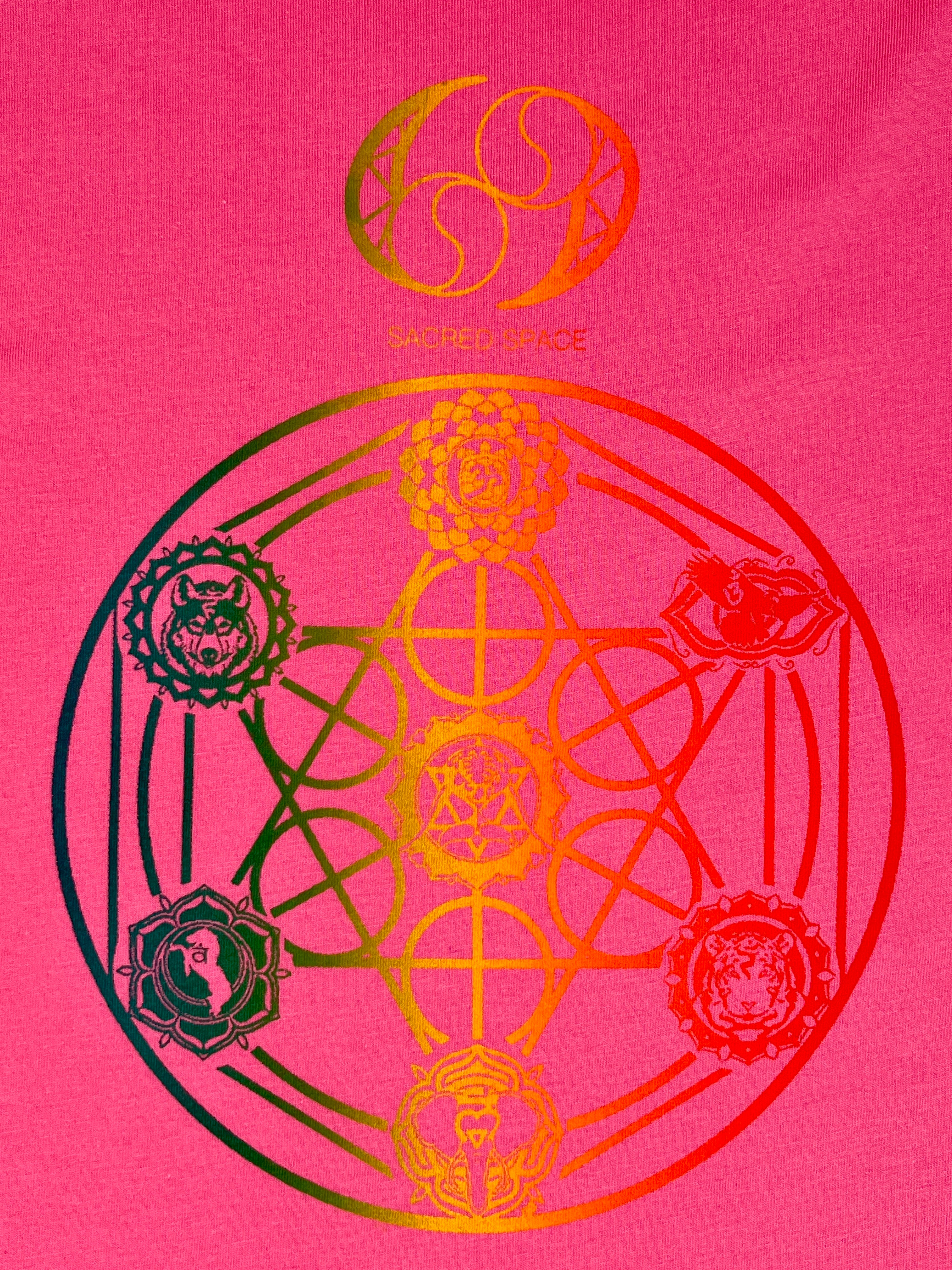Rockstar Low Frequency Tees: Pink – Sacred Space 69 LLC