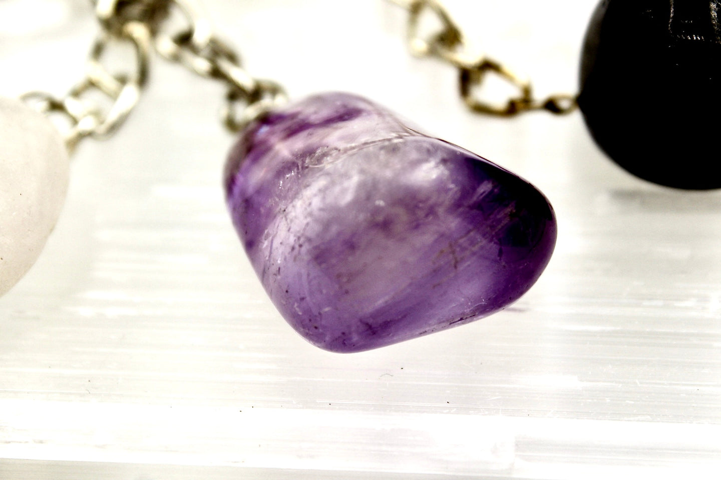 Amethyst Key Chain