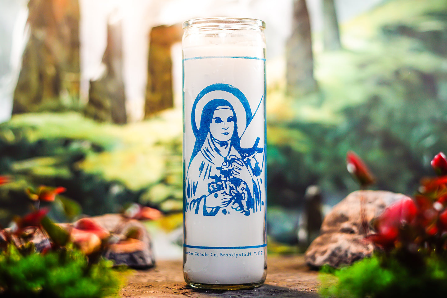 Crusader Candle - Saint Theresa