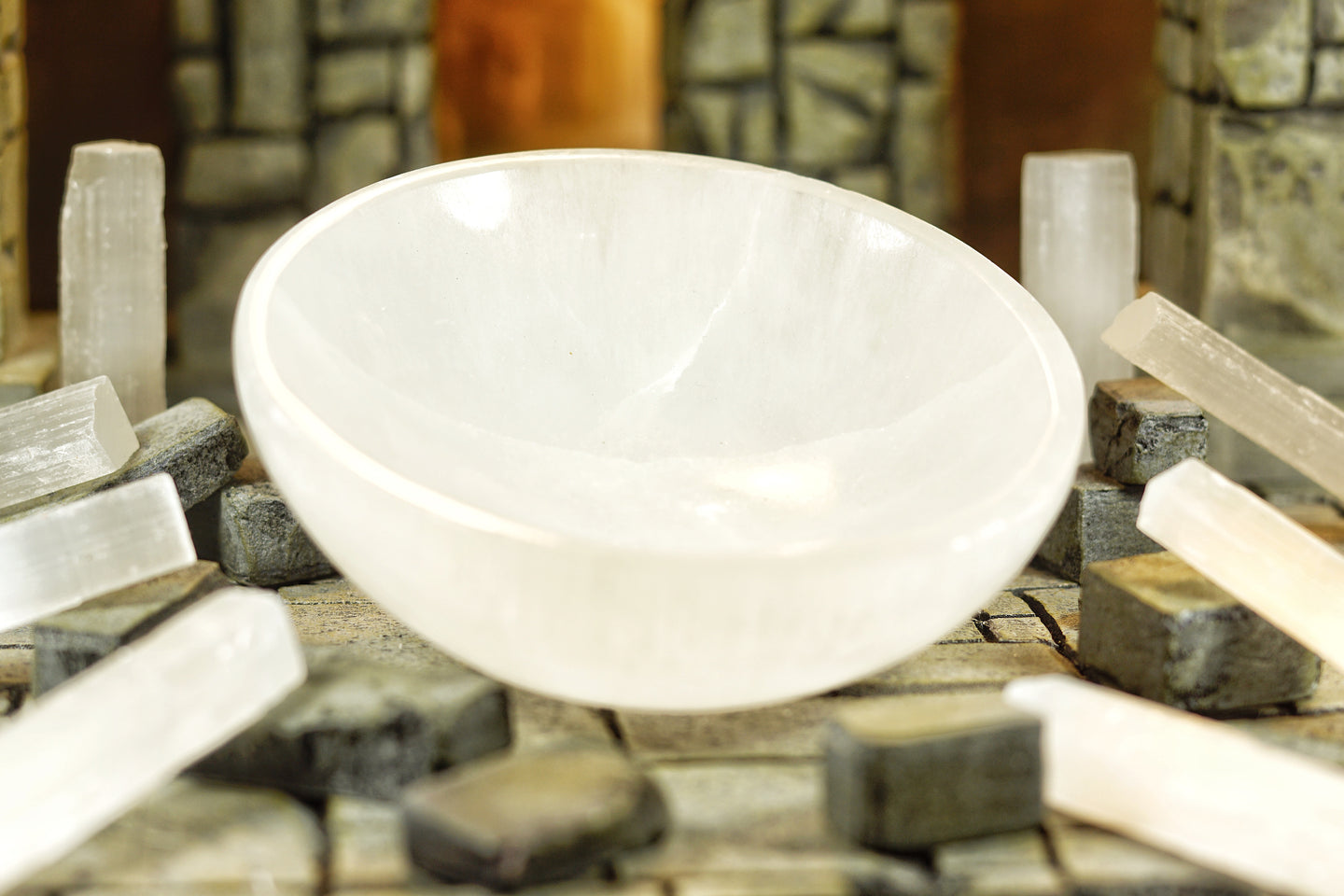 Selenite Bowl - Large