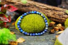 Load image into Gallery viewer, Lapis Lazuli Bracelet (6mm, 8mm or 10mm)
