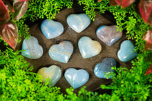 Load image into Gallery viewer, Mini Heart-Shaped Blue Quartz
