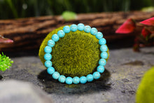 Load image into Gallery viewer, Turquoise Howlite Bracelet (6mm or 8mm)
