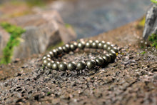 Load image into Gallery viewer, Pyrite Bracelet (6mm or 8mm)
